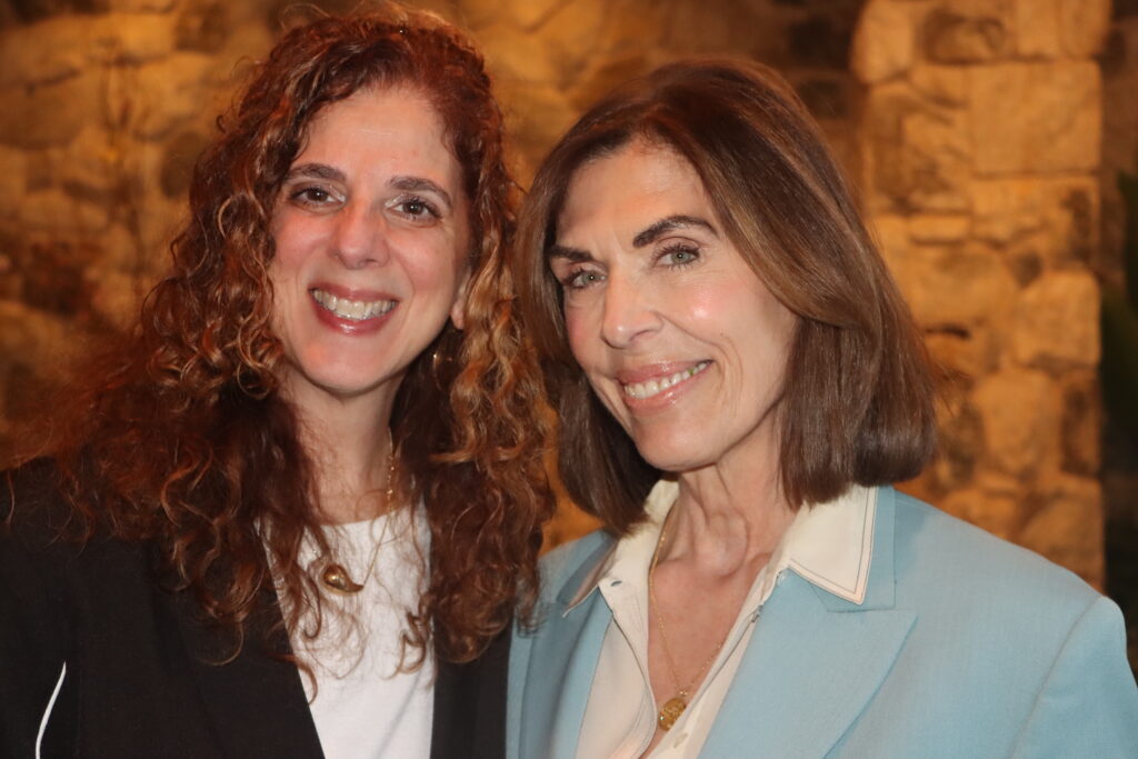 Yolanda Guadagnoli, Esq., left, alongside RoseAnn Branda, executive partner and director of the Family and Matrimonial Law department at Abrams Fensterman, LLP. Photo: Mario Belluomo/Brooklyn Eagle