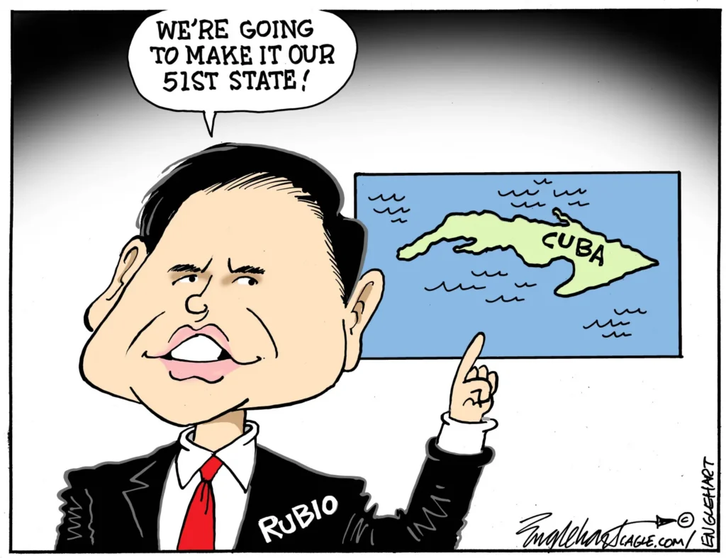 Marco Rubio and Cuba by Bob Englehart