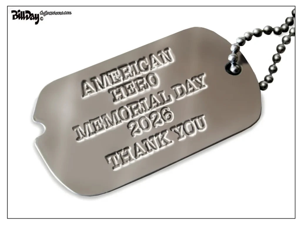 American Hero Memorial Day 2026 by Bill Day