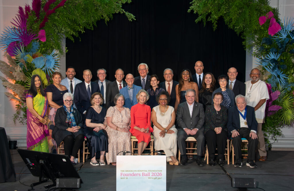 Honorees, speakers, trustees and sponsors pose for a group photo. Photo: Rick Schwab