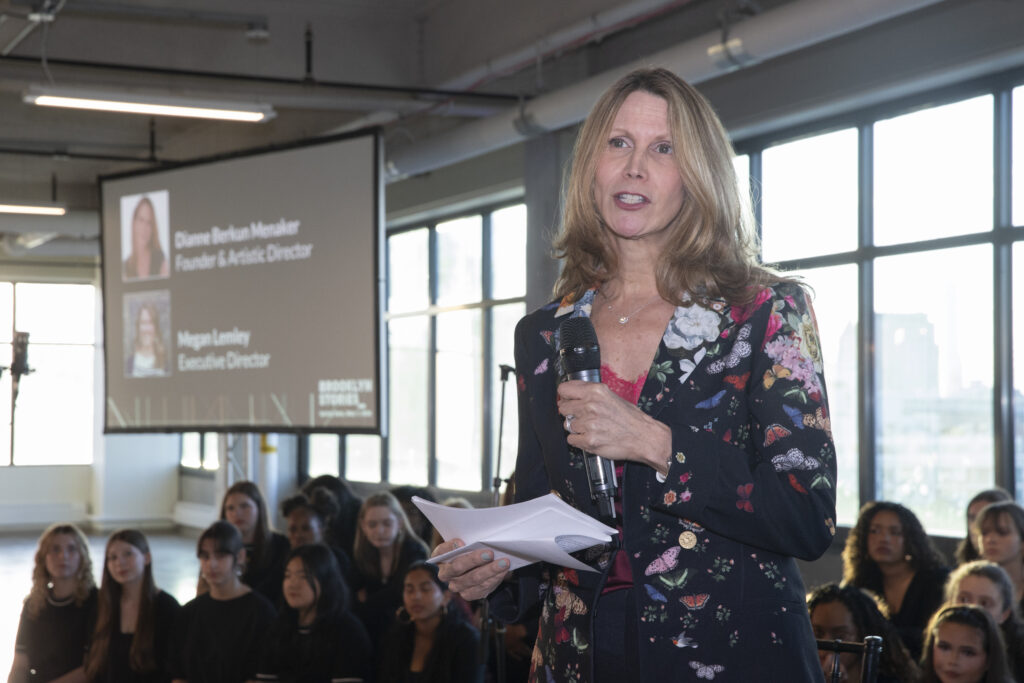 Diane Berkun Menaker speaks