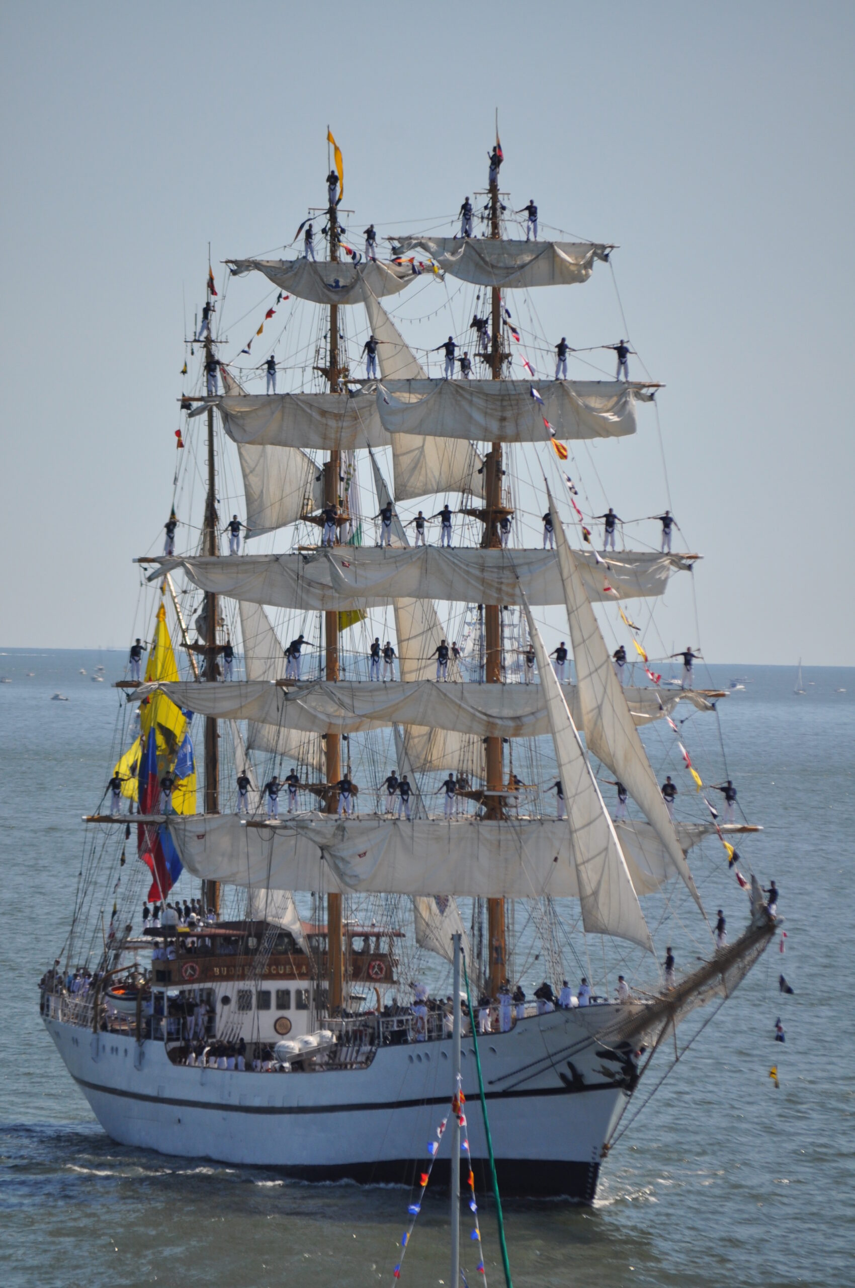America welcomes the tall ships of the world to the Port of New York and New Jersey for a universal celebration of America's 250th anniversary. Photo: Sail 4th 250