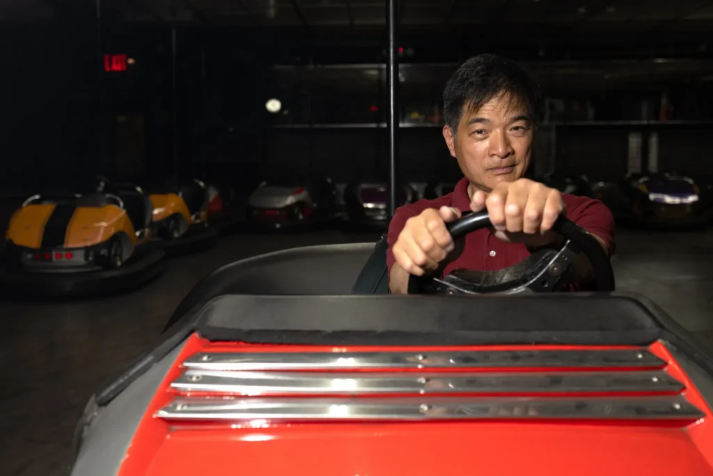 Gordon Lee purchased the Eldorado bumper cars spot in Coney Island in 2012, May 20, 2026. Credit: Ben Fractenberg/THE CITY