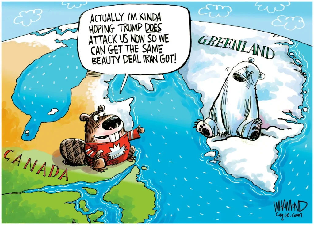 Iran's Beauty Deal by Dave Whamond