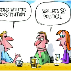 Political Discourse by Dave Whamond
