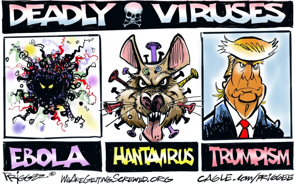 Deadly Viruses by Milt Priggee