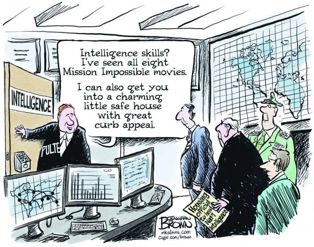 Housing Official to Head Intelligence by Jonathan Brown