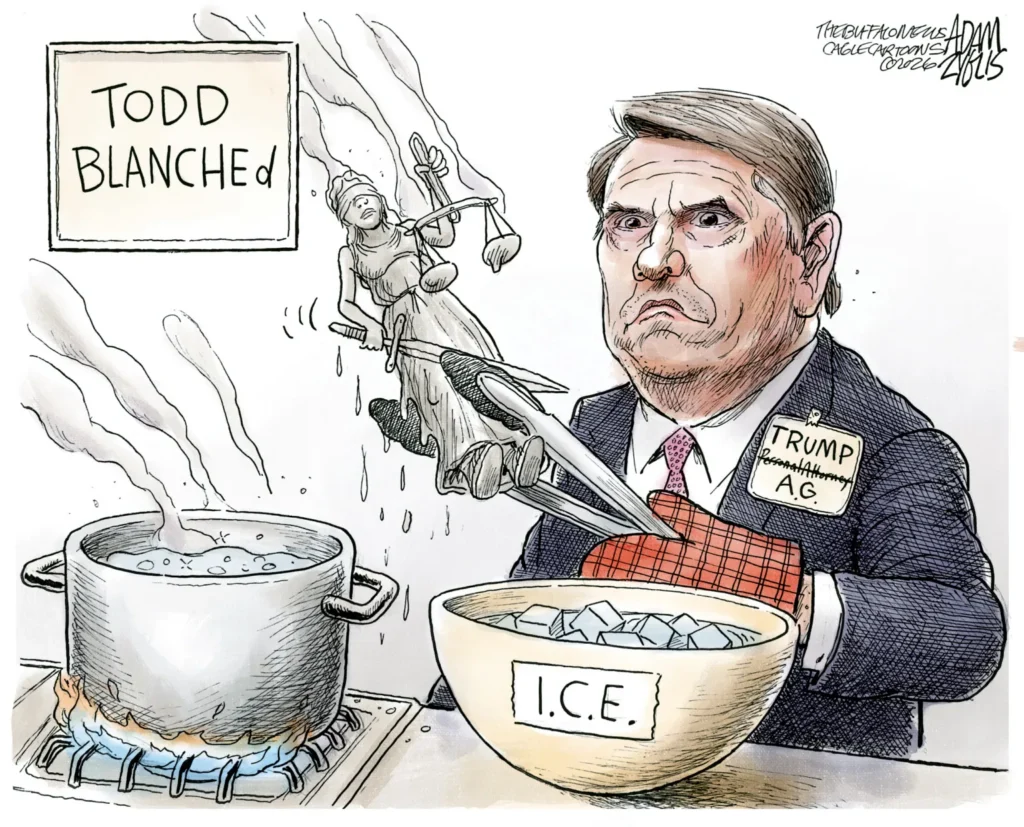 Attorney General Nominee by Adam Zyglis