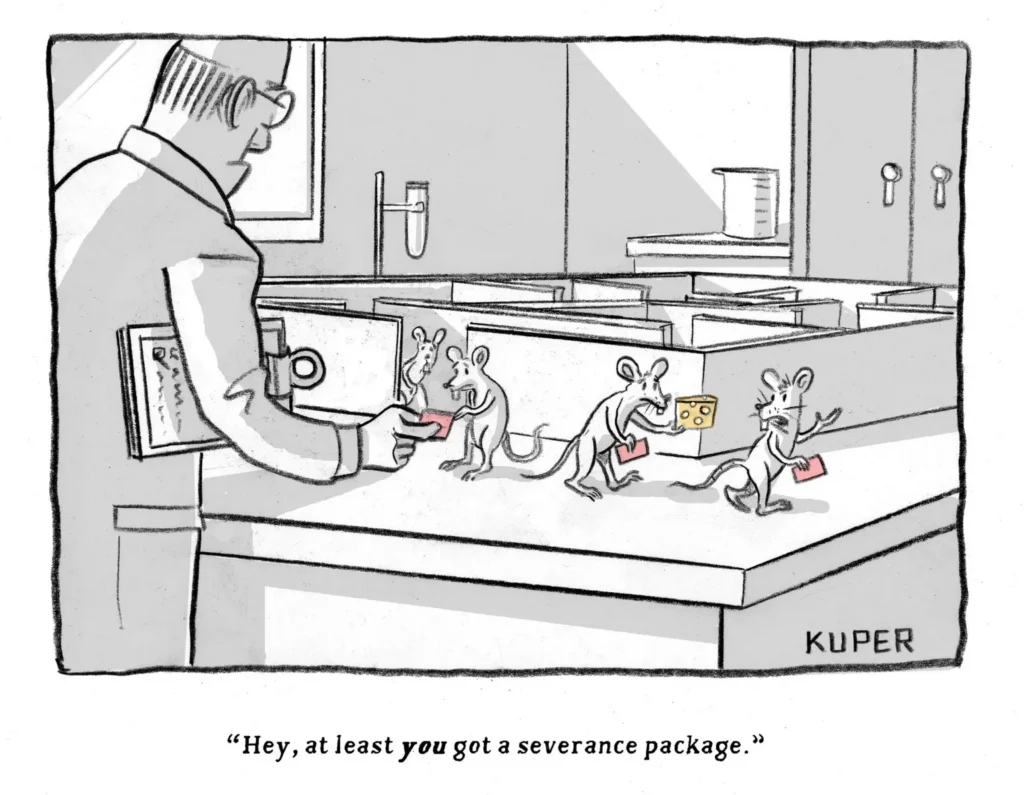 Getting Laid off Without Severance Pay by Peter Kuper