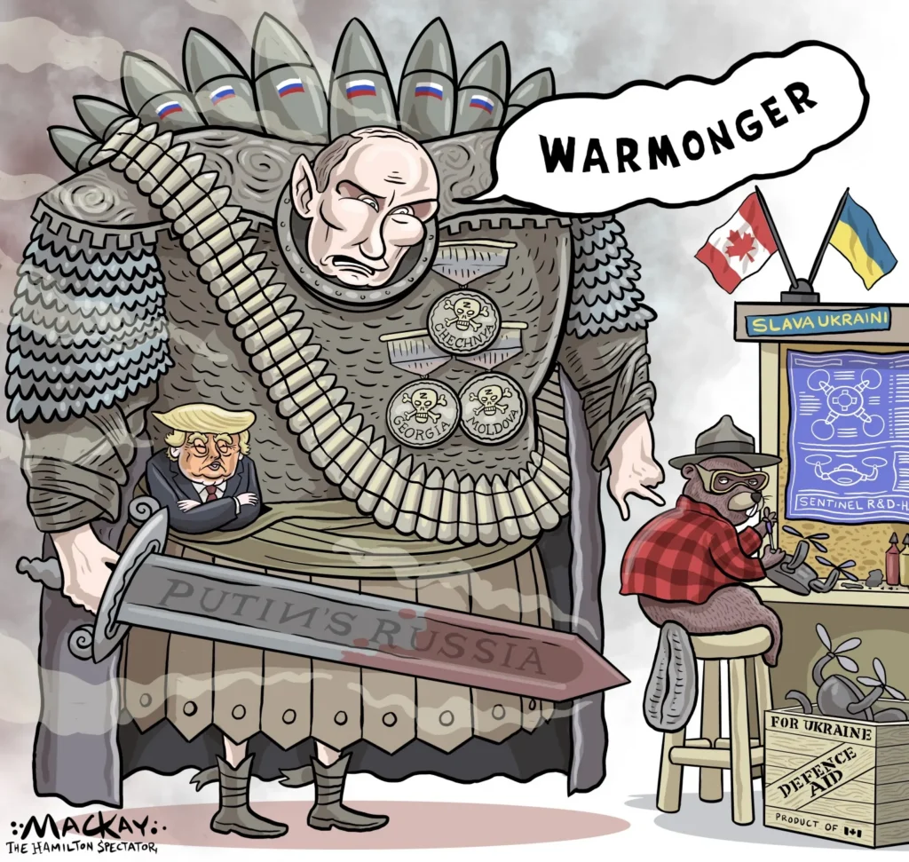 Russia Calls Canada a Warmonger by Graeme MacKay
