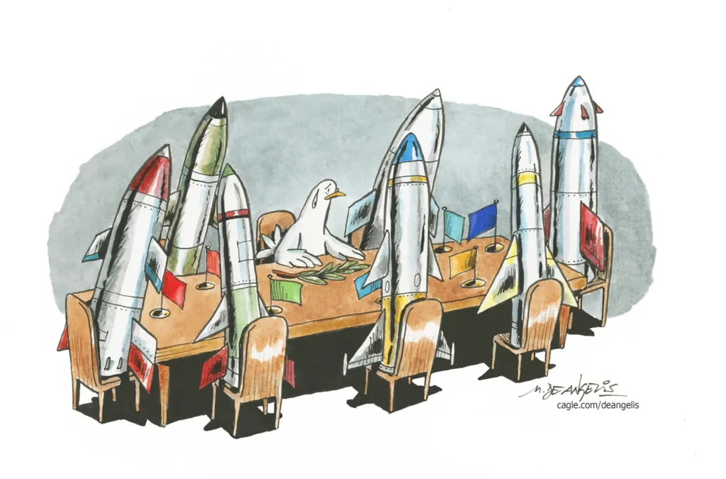 Last Table of Peace by Marco De Angelis