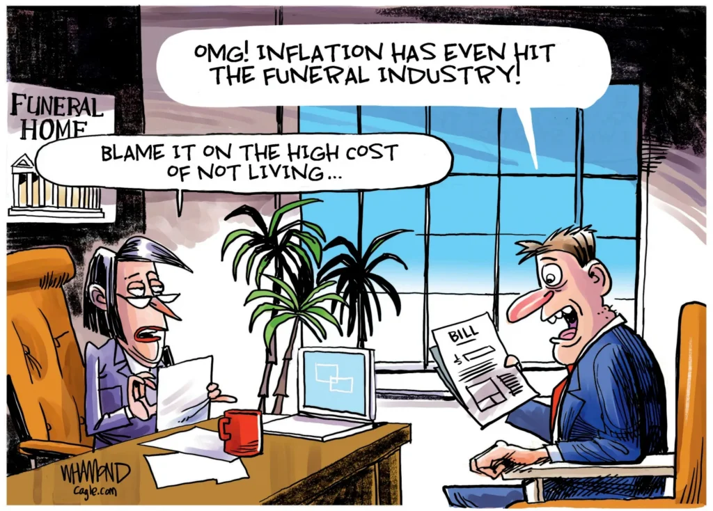 Cost of Living by Dave Whamond