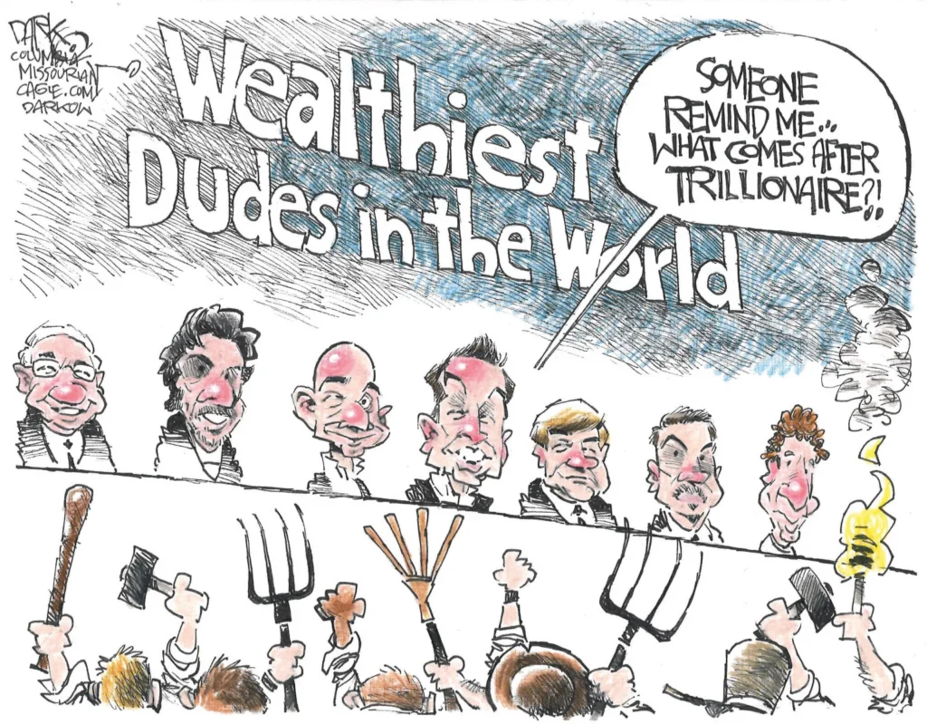 Wealth Disparity by John Darkow