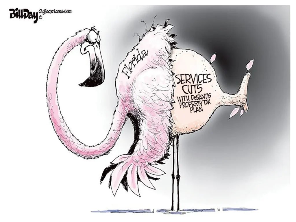 Florida DeSantis Property Tax Plan by Bill Day
