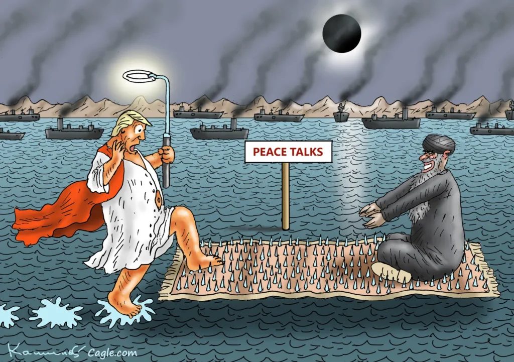 Peace Talks at Hormuz by Marian Kamensky