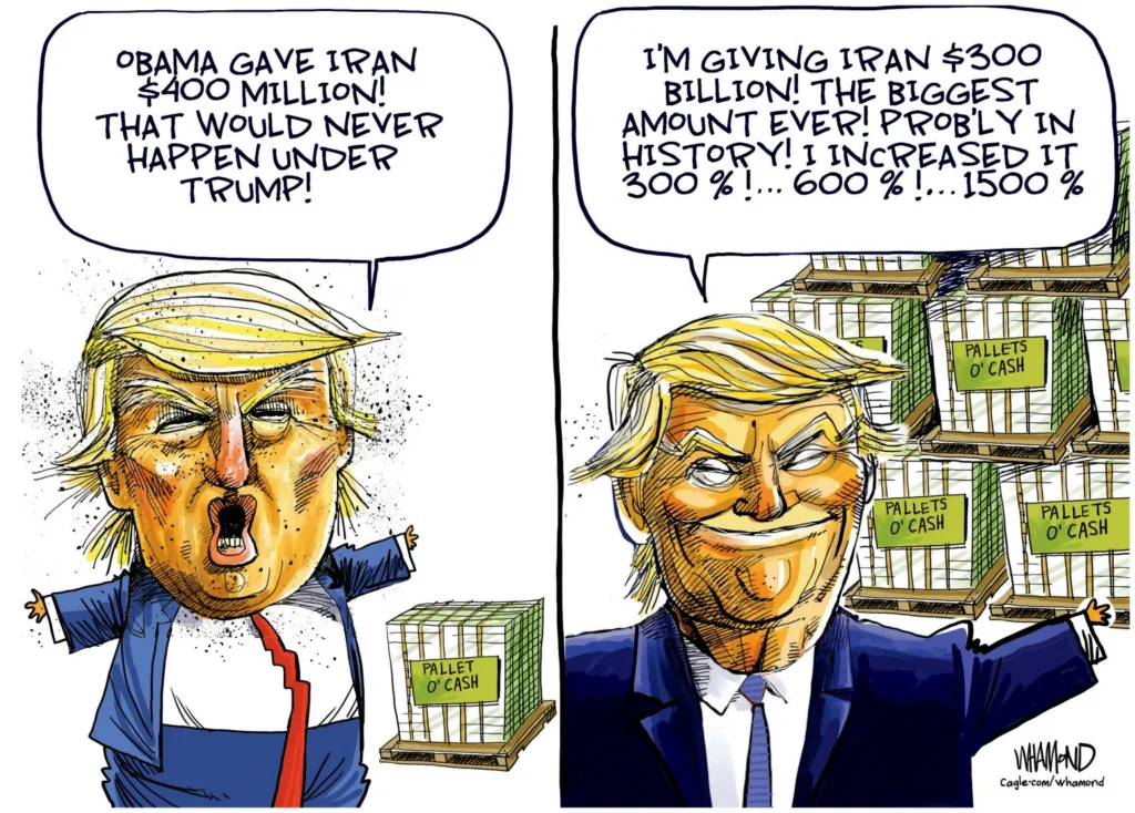 Art of the Iran Deal by Dave Whamond