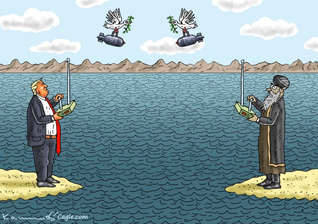Peace Negotiations by Marian Kamensky