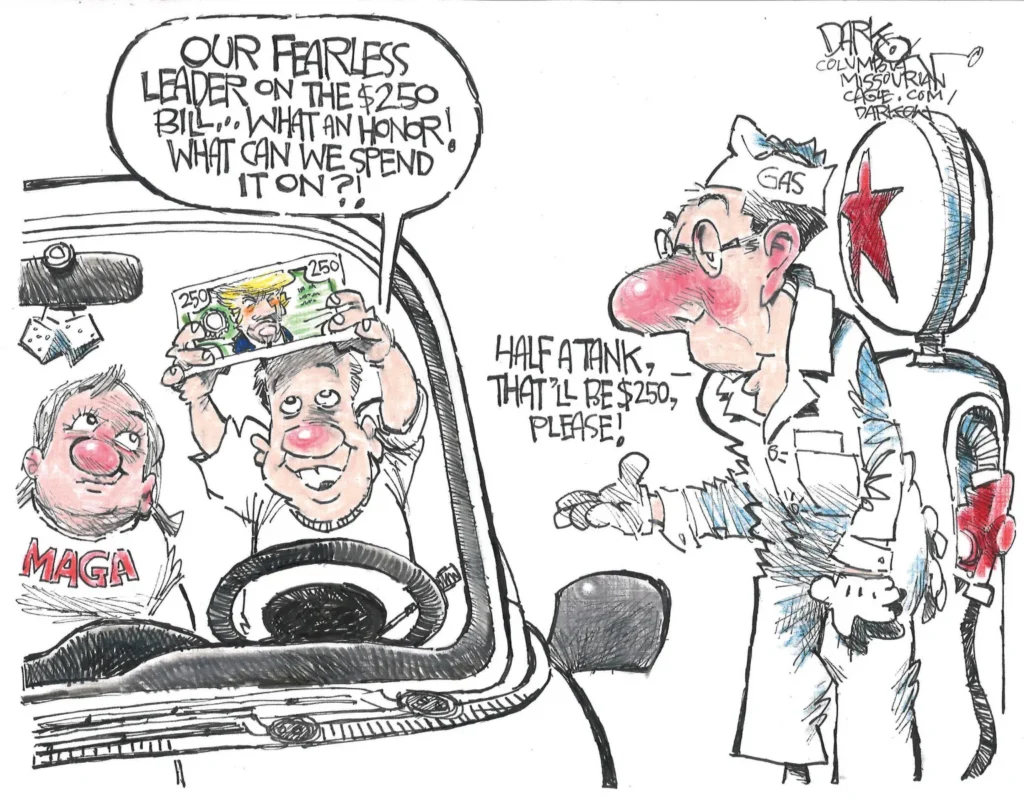 Trump's Gas Prices by John Darkow