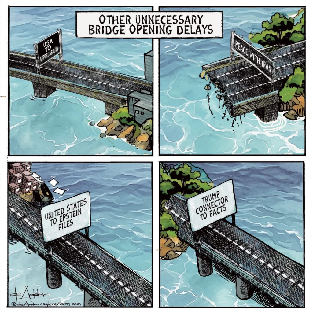 Other Bridge Delays Beside Gordie Howe by Michael de Adder