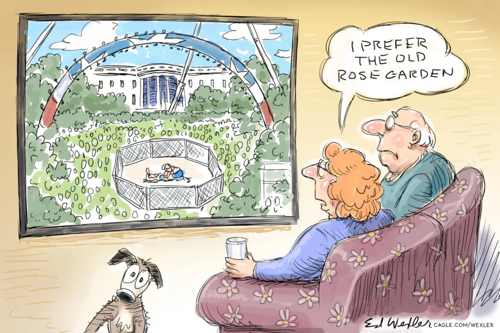 I Prefer the Old Rose Garden by Ed Wexler