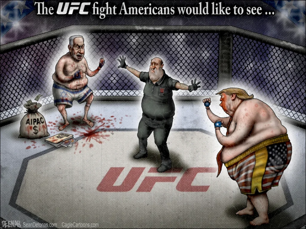 Trump's UFC Fight by Sean Delonas