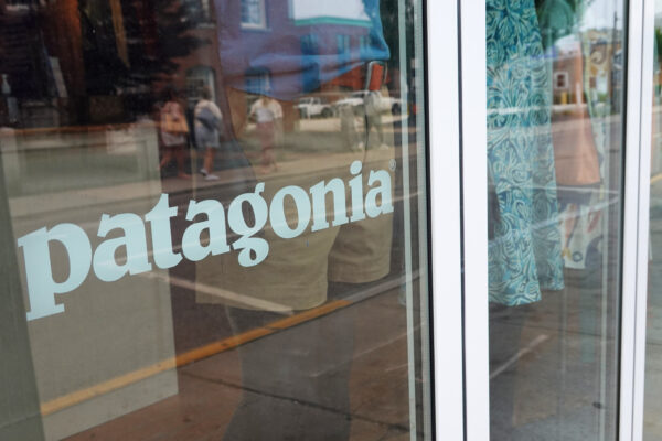 A sign for Patagonia is displayed at a store Thursday, June 11, 2026, in Newport, R.I. Photo: Alyssa Goodman/AP