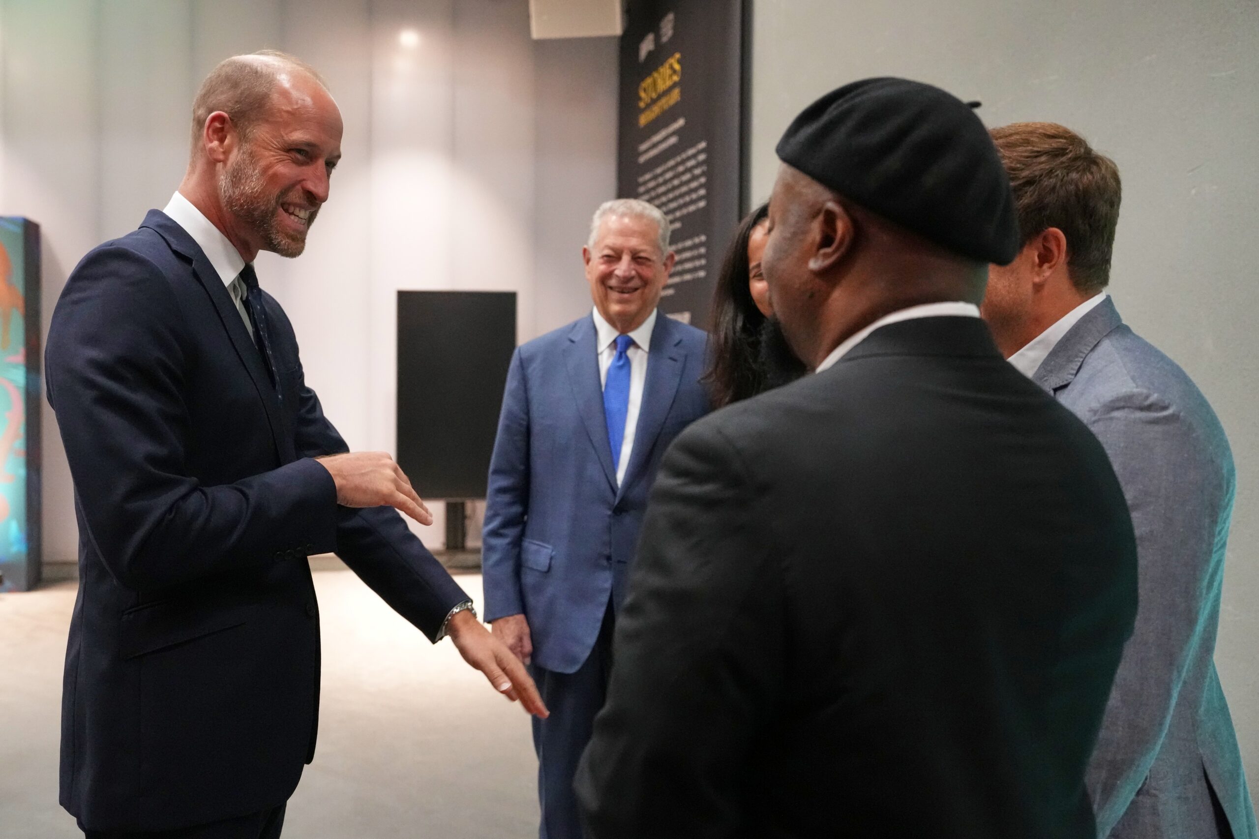 Britain's Prince William meets members of a Business Forum for The Royal Foundation's United for Wildlife in London, Monday, June 22, 2026. Photo: Kirsty Wigglesworth, Pool/AP