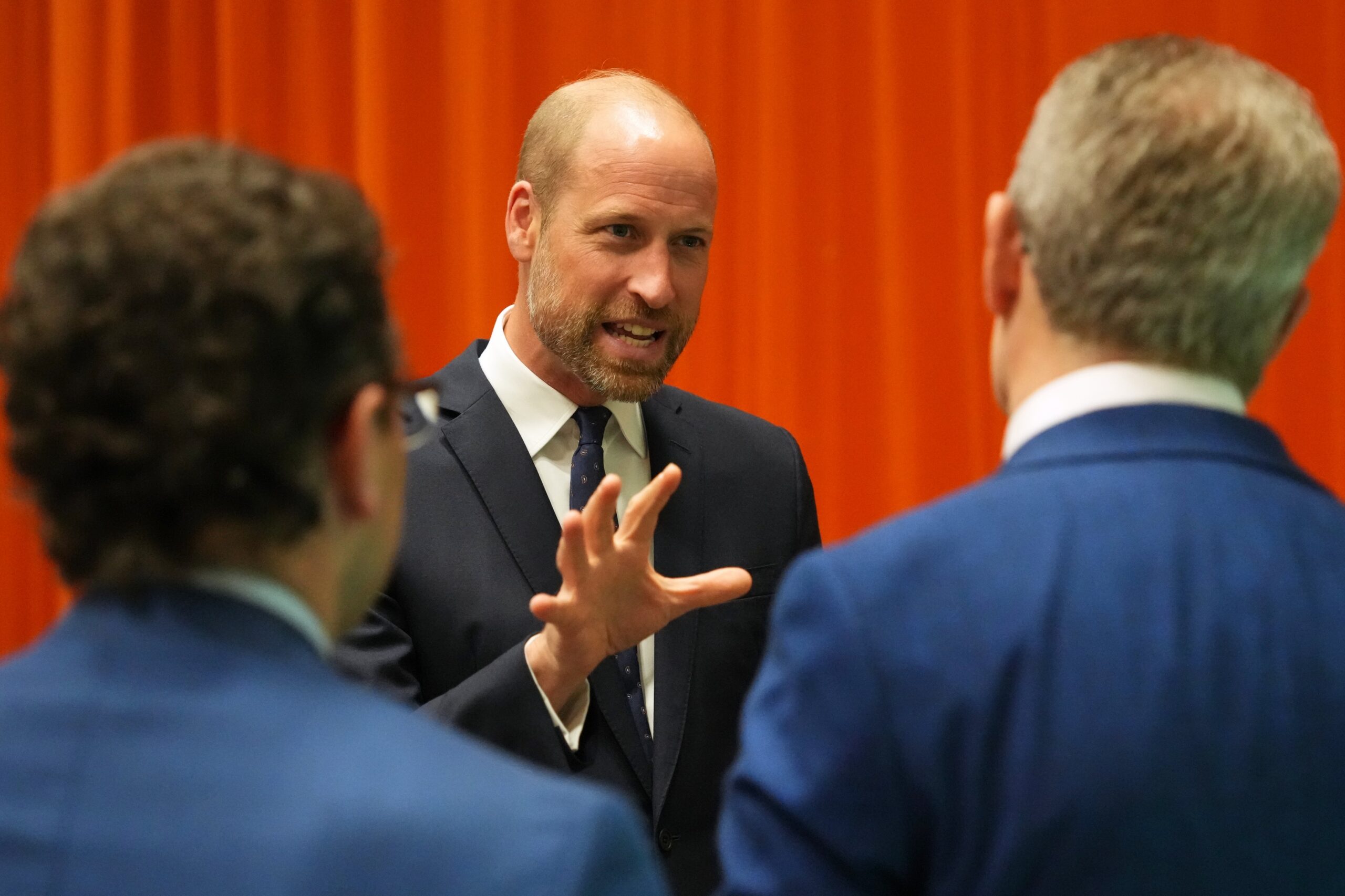 Britain's Prince William meets members of a Business Forum for The Royal Foundation's United for Wildlife in London, Monday, June 22, 2026. Photo: Kirsty Wigglesworth, Pool/AP