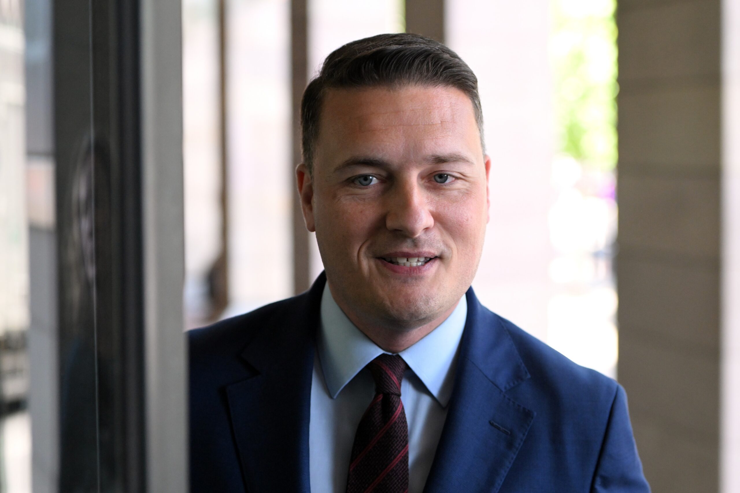 Labour's Wes Streeting arrives at the Houses of Parliament in London, Monday, June 22, 2026 after Britain's Prime Minister Keir Starmer announced his resignation. Photo: Thomas Krych/AP