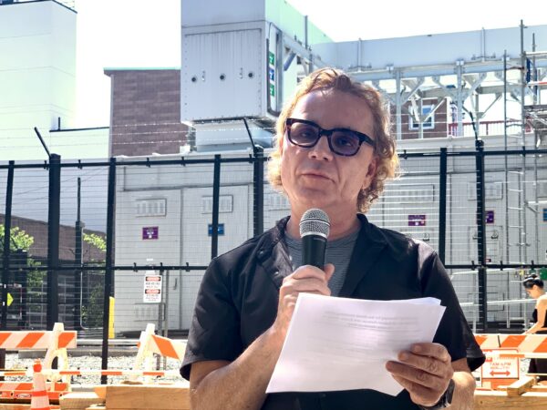 Rodrigo Pocius, president of the Vinegar Hill Neighborhood Association. Photo: Mary Frost/Brooklyn Eagle