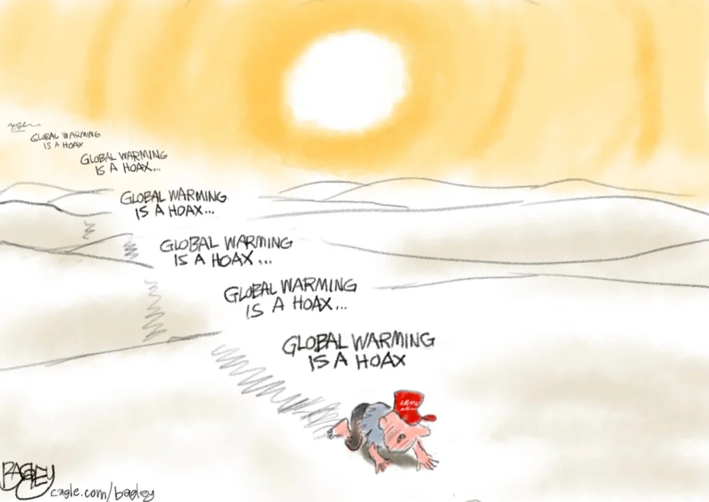 Global Warming Hoax by Pat Bagley