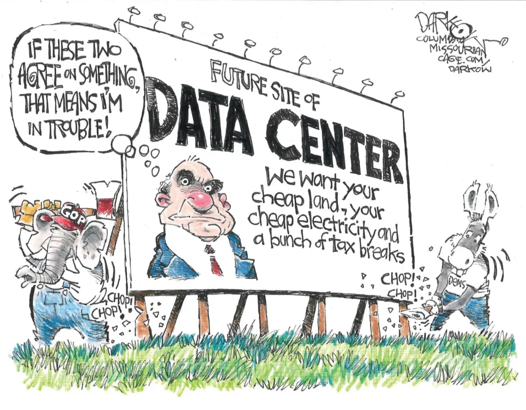 They Agree on Data Centers by John Darkow
