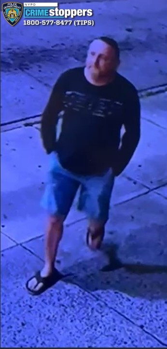 The suspect in two hate crime graffiti incidents. Photo: NYPD