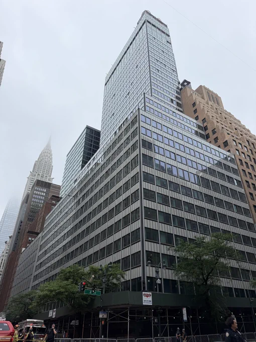 235 E. 42nd St. between Second and Third avenues, posted by the Fire Department of New York on X. Photo: FDNY