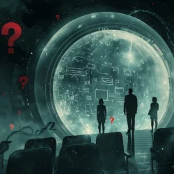 Users enter an AI portal.